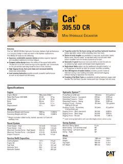 cat 305.5 mini excavator specs|cat 305.5 specs pdf.